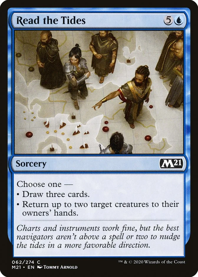 Read the Tides (Core Set 2021) - Magic: The Gathering in TCG Land