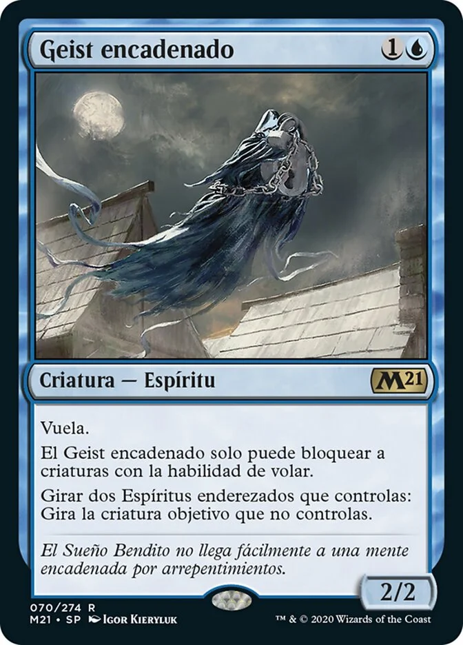Geist encadenado (Core Set 2021) - Magic: The Gathering in TCG Land