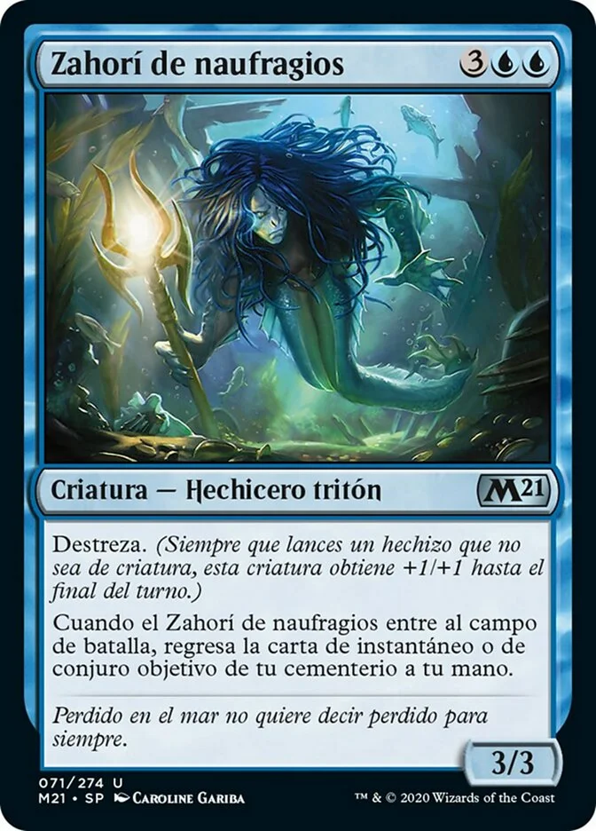 Zahorí de naufragios (Core Set 2021) - Magic: The Gathering in TCG Land