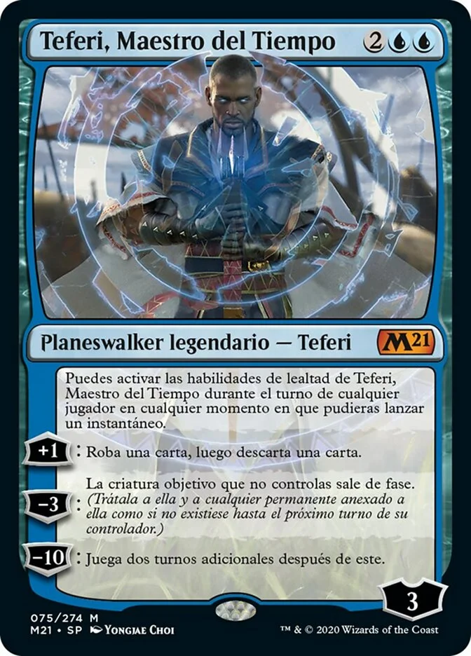 Teferi, Maestro del Tiempo (Core Set 2021) - Magic: The Gathering in TCG Land