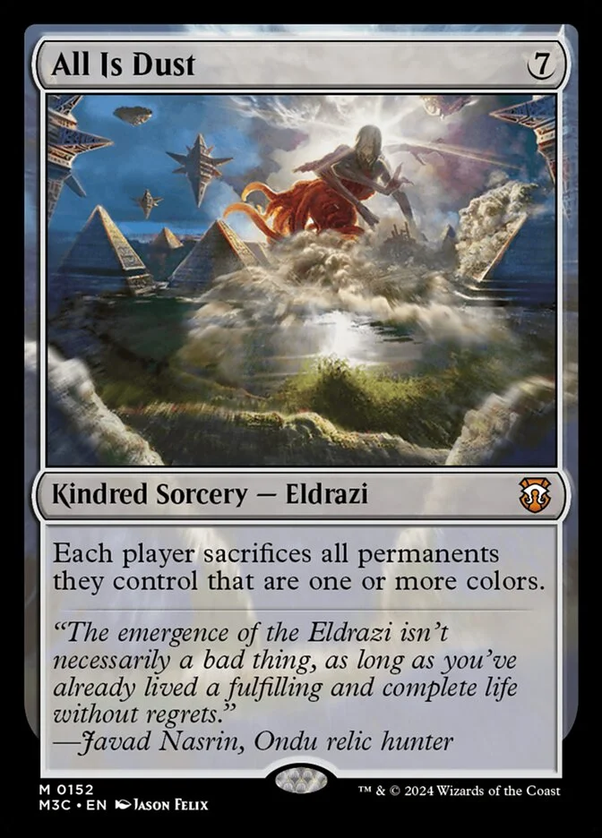All Is Dust (Modern Horizons 3 Commander) - Magic: The Gathering in TCG Land