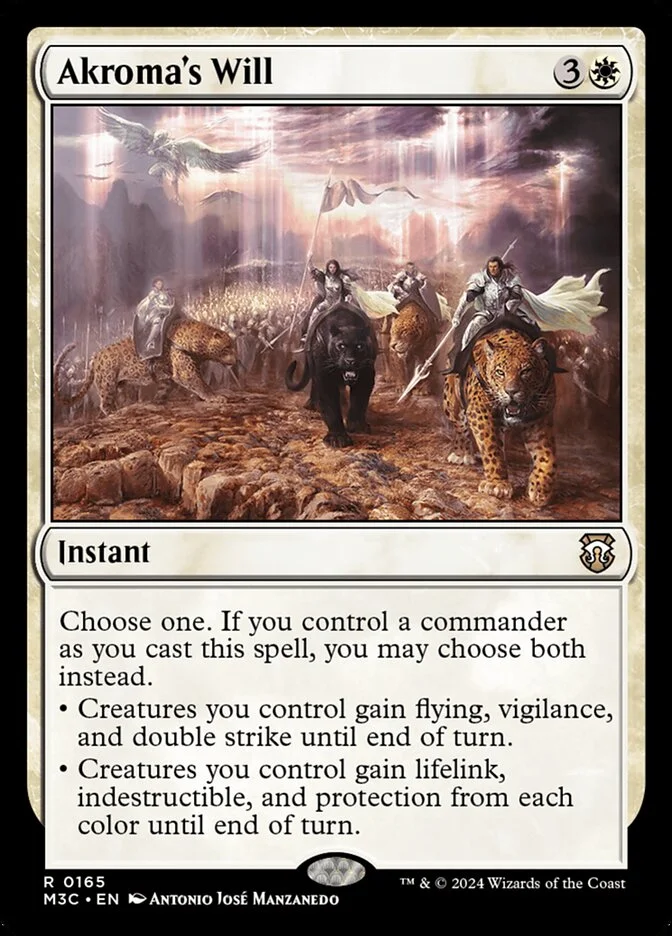 Akroma's Will (Modern Horizons 3 Commander) - Magic: The Gathering in TCG Land