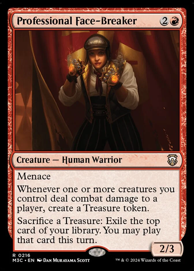 Professional Face-Breaker (Modern Horizons 3 Commander) - Magic: The Gathering in TCG Land