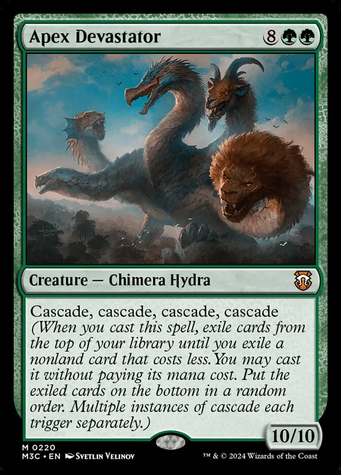 Apex Devastator (Modern Horizons 3 Commander) - Magic: The Gathering in TCG Land