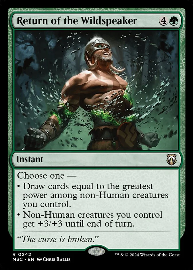 Return of the Wildspeaker (Modern Horizons 3 Commander) - Magic: The Gathering in TCG Land