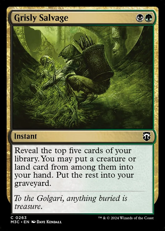 Grisly Salvage (Modern Horizons 3 Commander) - Magic: The Gathering in TCG Land México