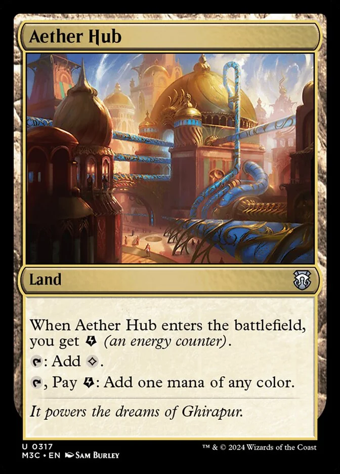 Aether Hub (Modern Horizons 3 Commander) - Magic: The Gathering in TCG Land
