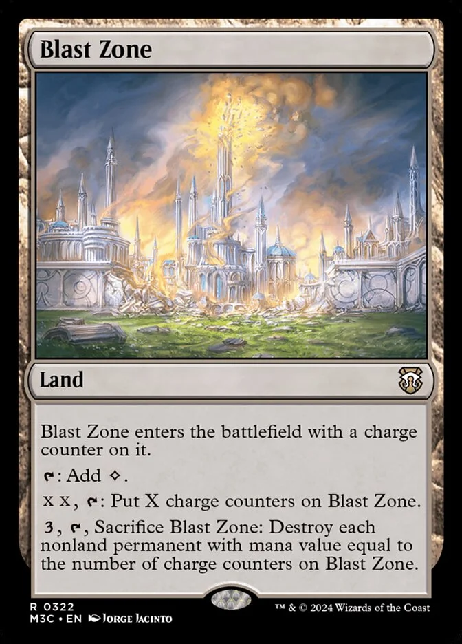 Blast Zone (Modern Horizons 3 Commander) - Magic: The Gathering in TCG Land