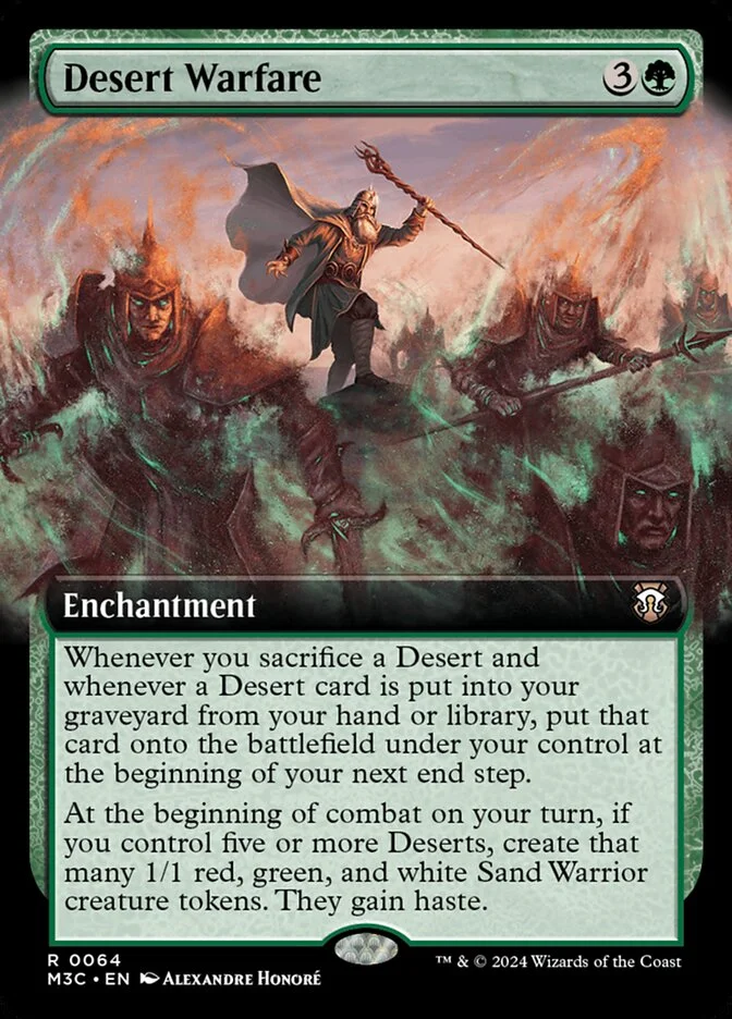 Desert Warfare (Modern Horizons 3 Commander) - Magic: The Gathering in TCG Land