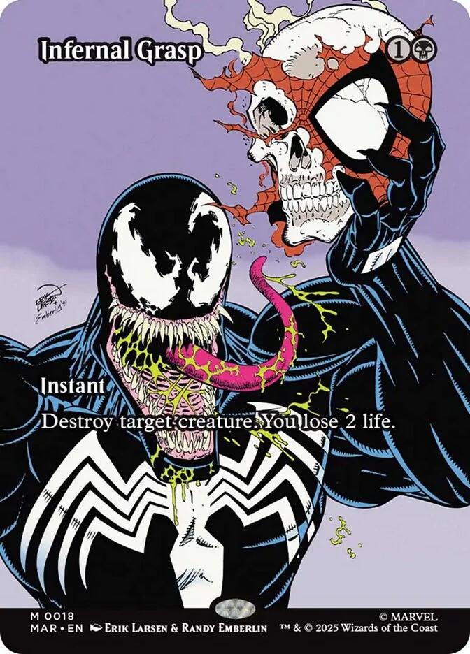 Infernal Grasp (Marvel Universe) - Magic: The Gathering in TCG Land México