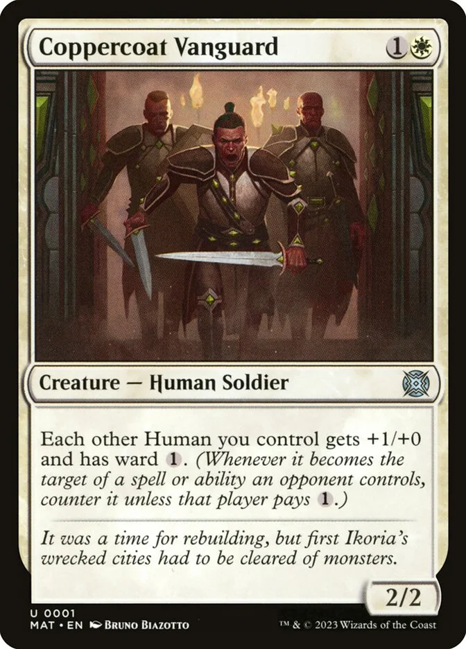 Coppercoat Vanguard (March of the Machine: The Aftermath) - Magic: The Gathering in TCG Land