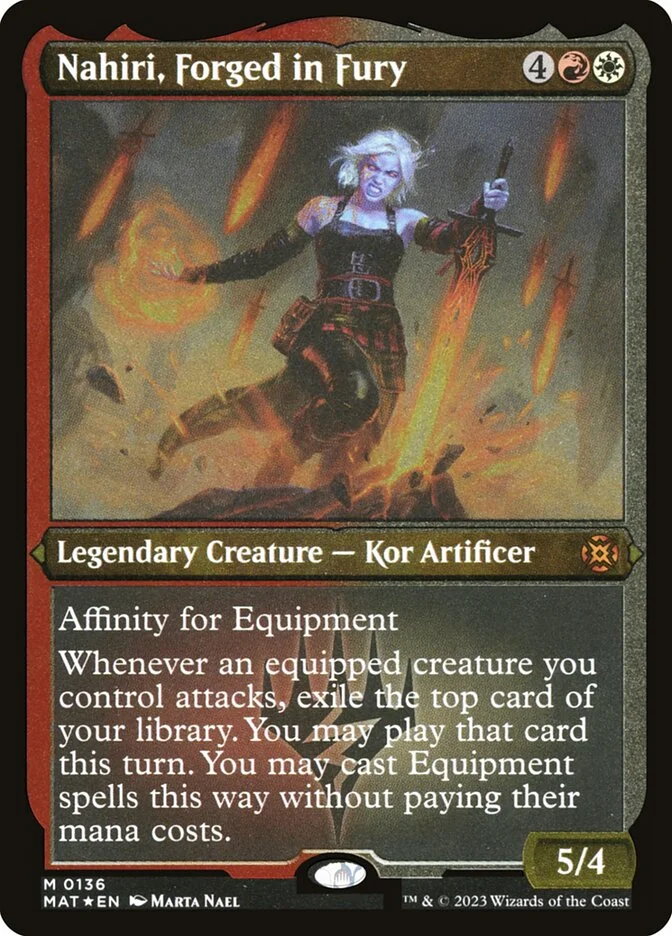 Nahiri, Forged in Fury (March of the Machine: The Aftermath) - Magic: The Gathering in TCG Land