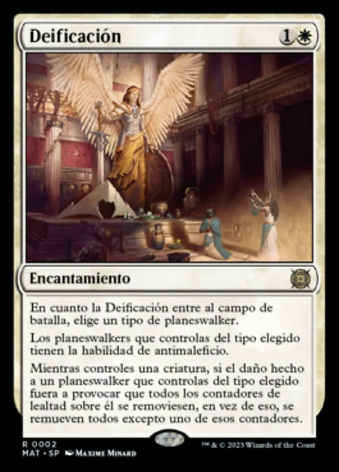 Deificación (March of the Machine: The Aftermath) - Magic: The Gathering in TCG Land