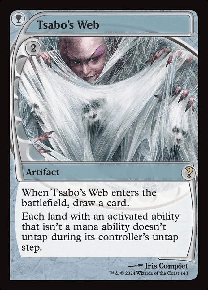 Tsabo's Web (Mystery Booster 2) - Magic: The Gathering in TCG Land