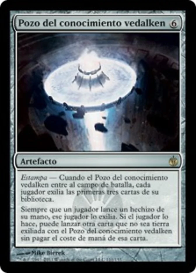 Pozo del conocimiento vedalken (Mirrodin Besieged) - Magic: The Gathering in TCG Land México