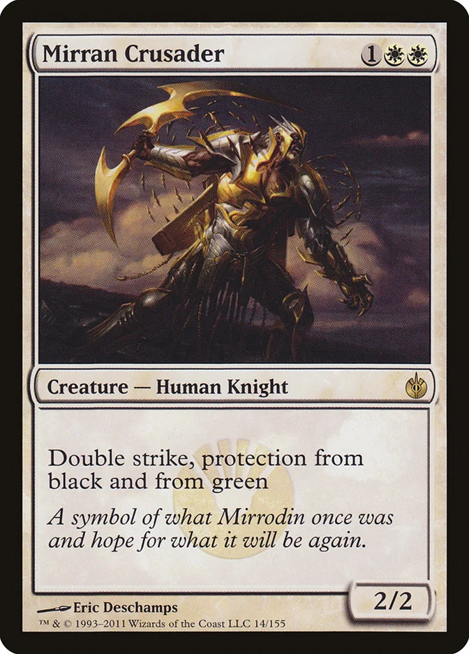 Mirran Crusader (Mirrodin Besieged) - Magic: The Gathering in TCG Land