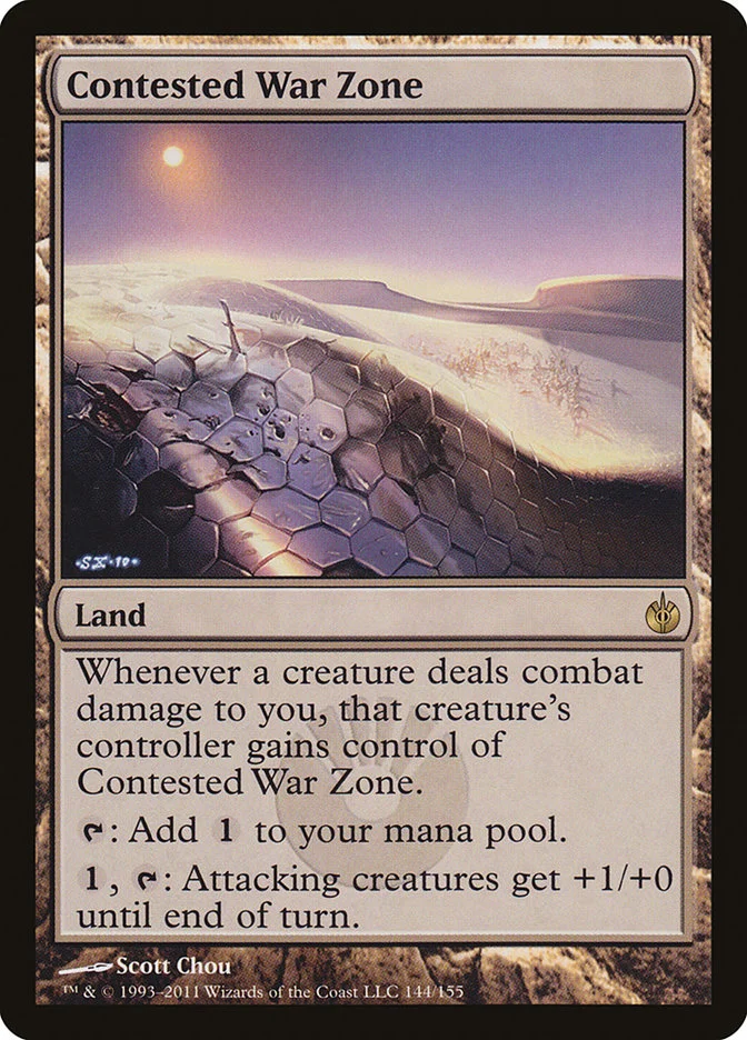 Contested War Zone (Mirrodin Besieged) - Magic: The Gathering in TCG Land