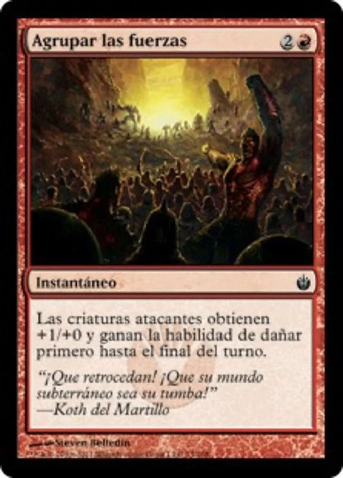 Agrupar las fuerzas (Mirrodin Besieged) - Magic: The Gathering in TCG Land