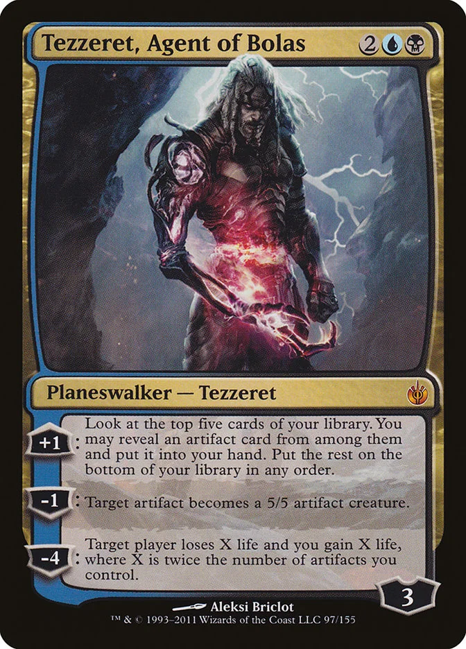 Tezzeret, Agent of Bolas (Mirrodin Besieged) - Magic: The Gathering in TCG Land