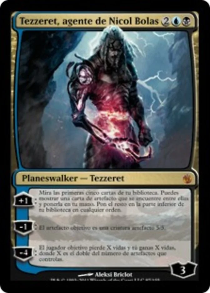Tezzeret, agente de Nicol Bolas (Mirrodin Besieged) - Magic: The Gathering in TCG Land