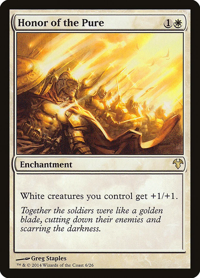 Honor of the Pure (Modern Event Deck 2014) - Magic: The Gathering in TCG Land
