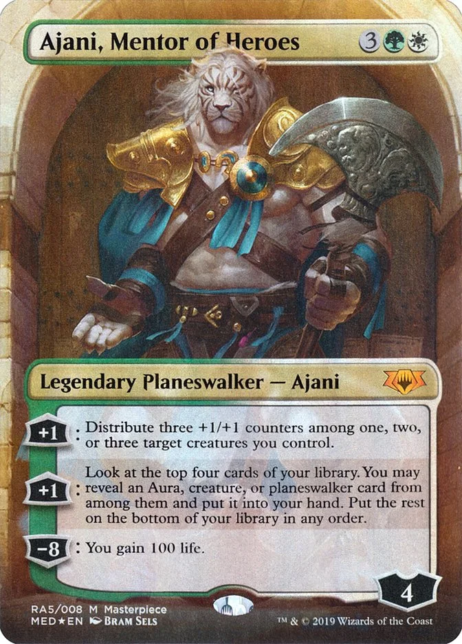 Ajani, Mentor of Heroes (Mythic Edition) - Magic: The Gathering in TCG Land México