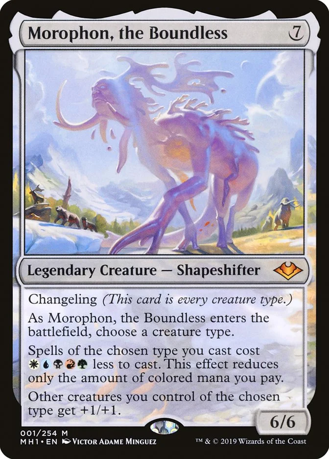Morophon, the Boundless (Modern Horizons) - Magic: The Gathering in TCG Land