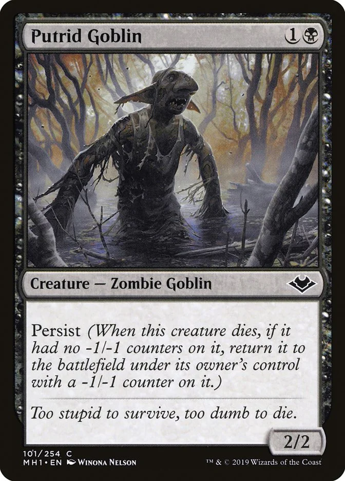 Putrid Goblin (Modern Horizons) - Magic: The Gathering in TCG Land México