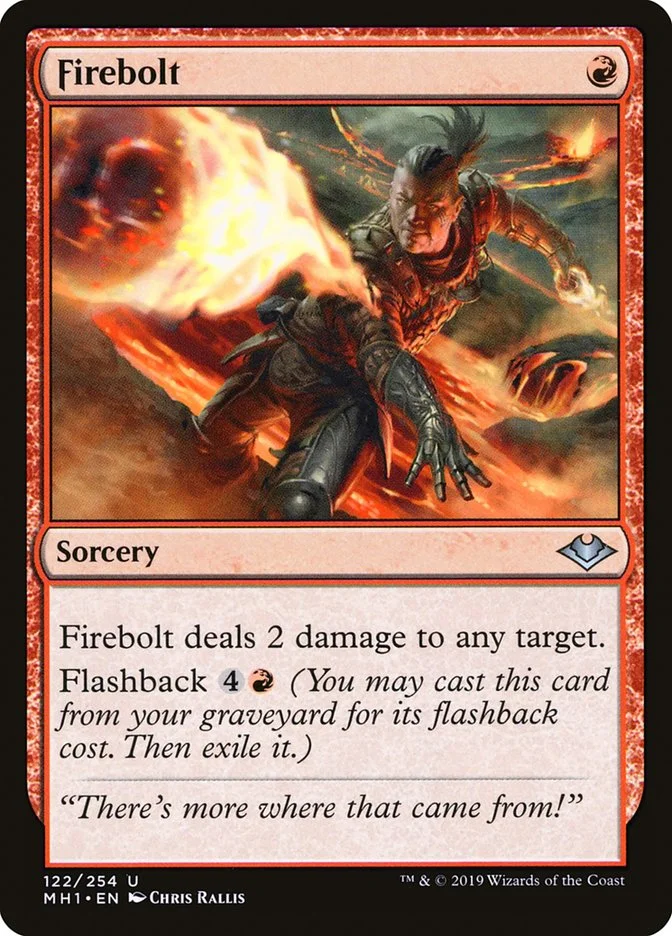 Firebolt (Modern Horizons) - Magic: The Gathering in TCG Land