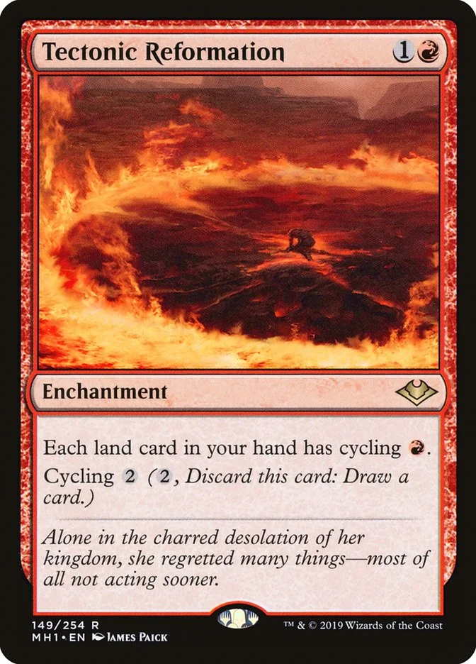 Tectonic Reformation (Modern Horizons) - Magic: The Gathering in TCG Land