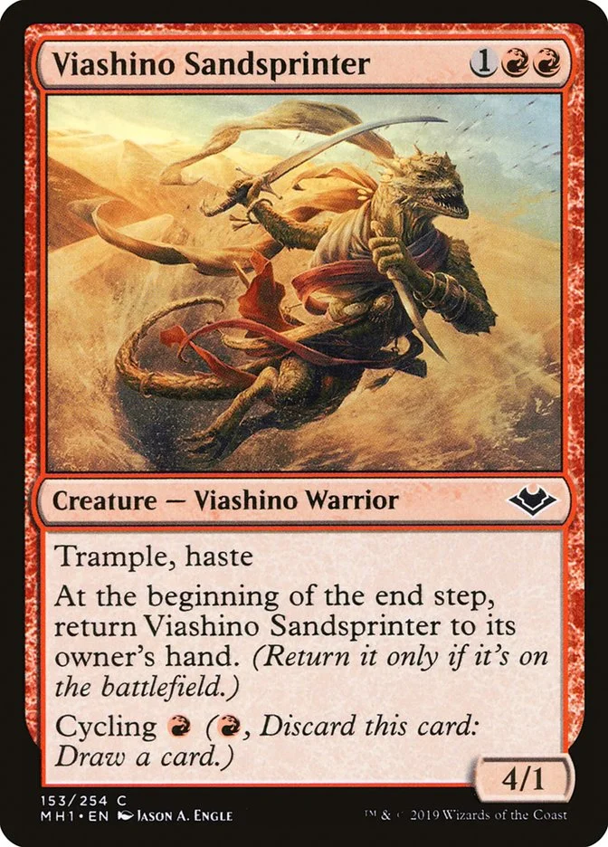 Viashino Sandsprinter (Modern Horizons) - Magic: The Gathering in TCG Land