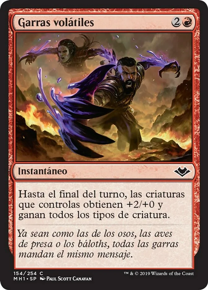 Garras volátiles (Modern Horizons) - Magic: The Gathering in TCG Land
