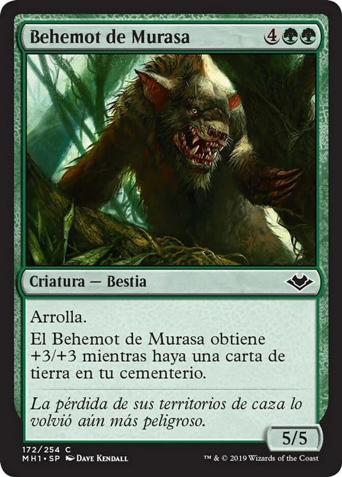 Behemot de Murasa (Modern Horizons) - Magic: The Gathering in TCG Land México