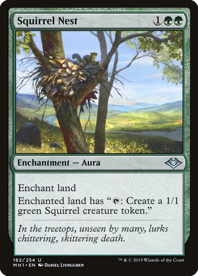 Squirrel Nest (Modern Horizons) - Magic: The Gathering in TCG Land