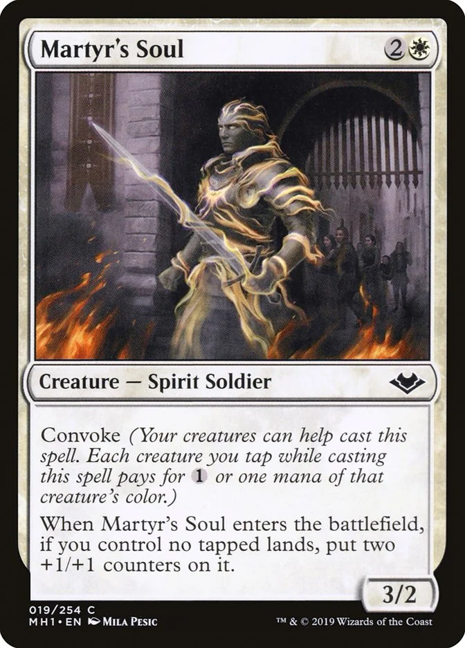 Martyr's Soul (Modern Horizons) - Magic: The Gathering in TCG Land