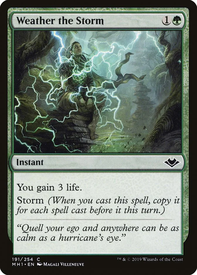 Weather the Storm (Modern Horizons) - Magic: The Gathering in TCG Land