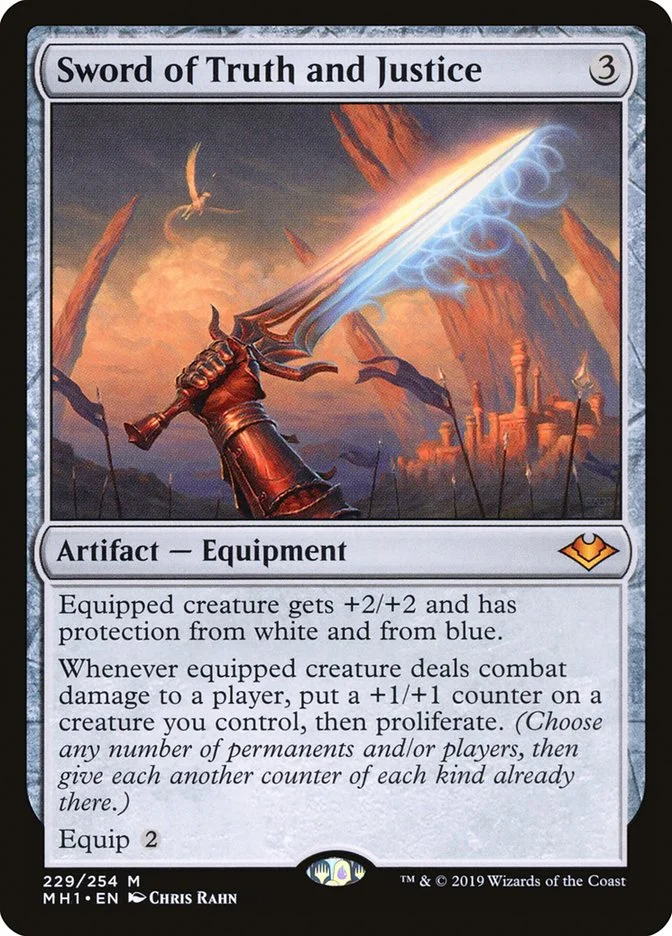 Sword of Truth and Justice (Modern Horizons) - Magic: The Gathering in TCG Land