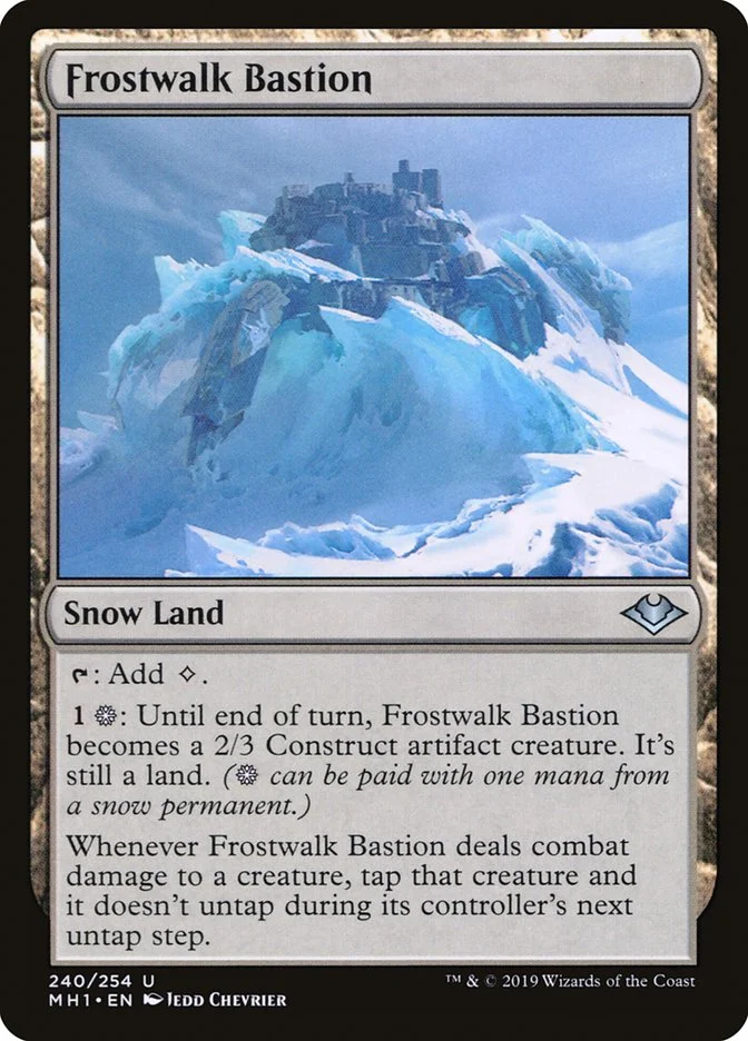 Frostwalk Bastion (Modern Horizons) - Magic: The Gathering in TCG Land México