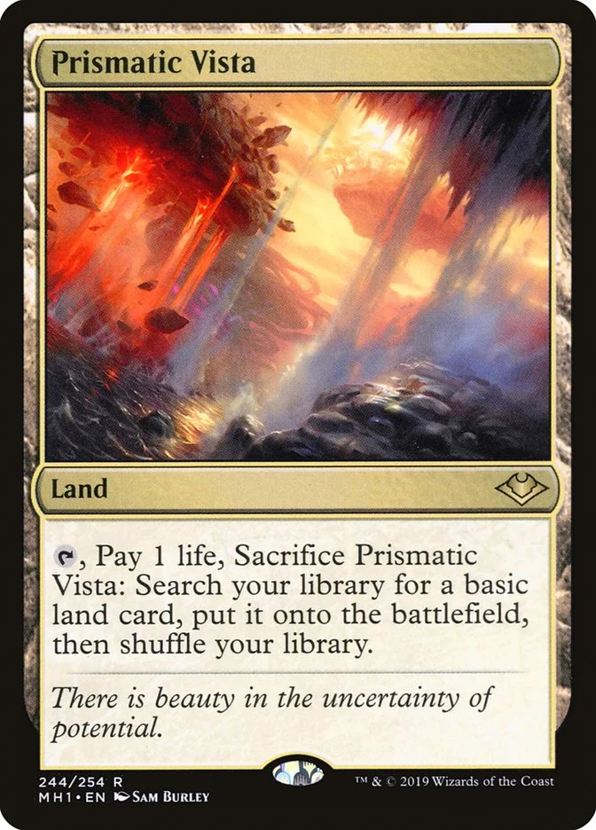 Prismatic Vista (Modern Horizons) - Magic: The Gathering in TCG Land