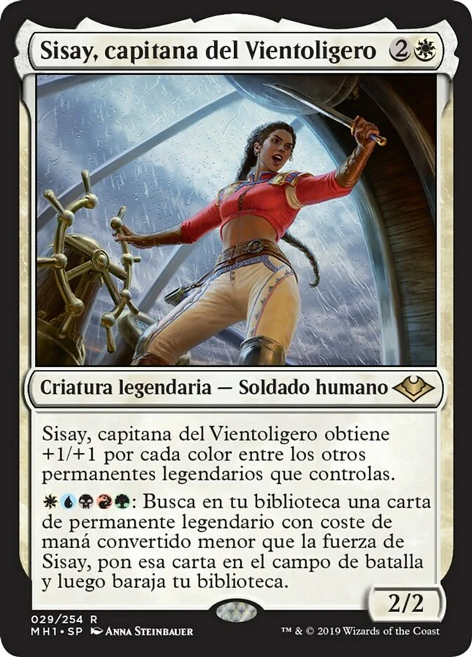Sisay, capitana del Vientoligero (Modern Horizons) - Magic: The Gathering in TCG Land