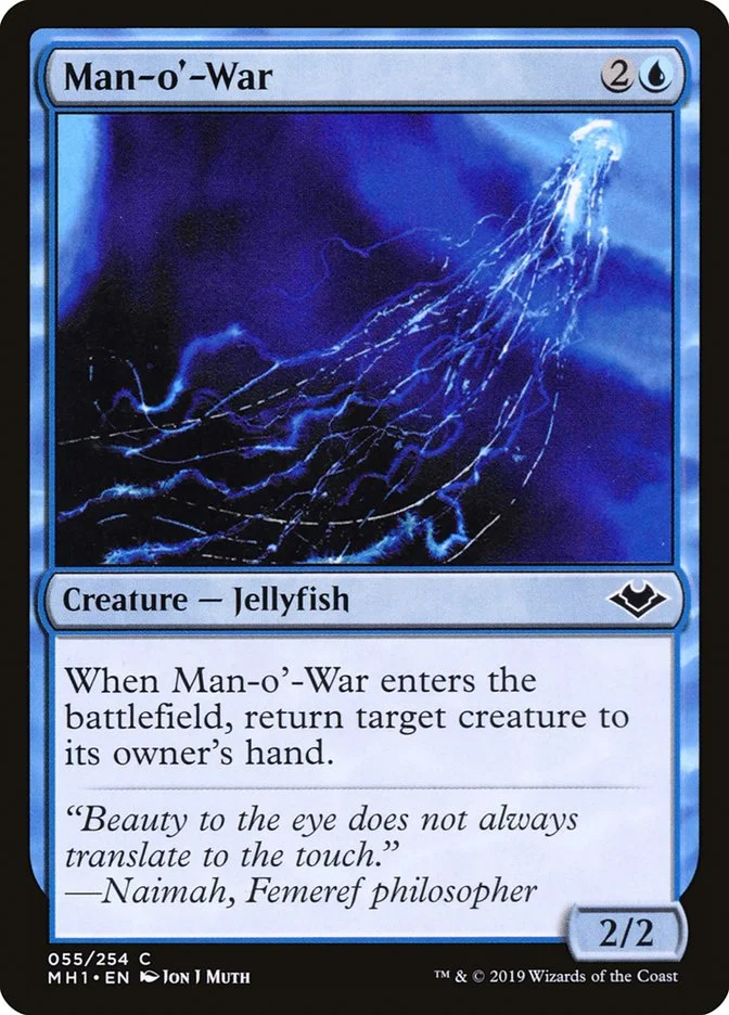 Man-o'-War (Modern Horizons) - Magic: The Gathering in TCG Land