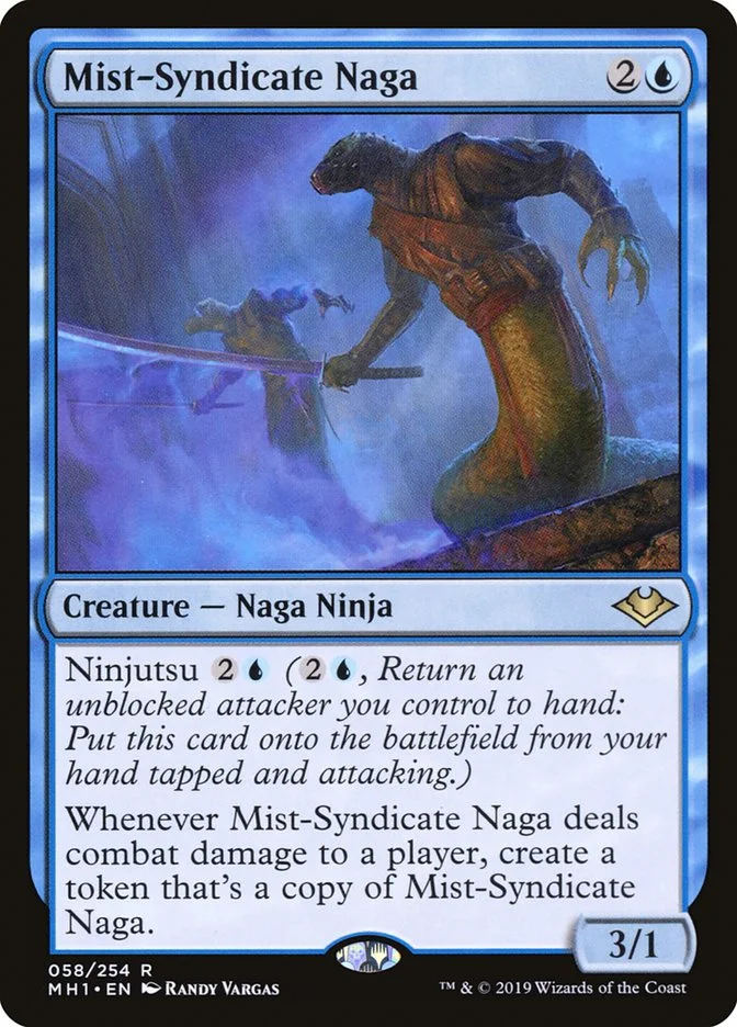 Mist-Syndicate Naga (Modern Horizons) - Magic: The Gathering in TCG Land