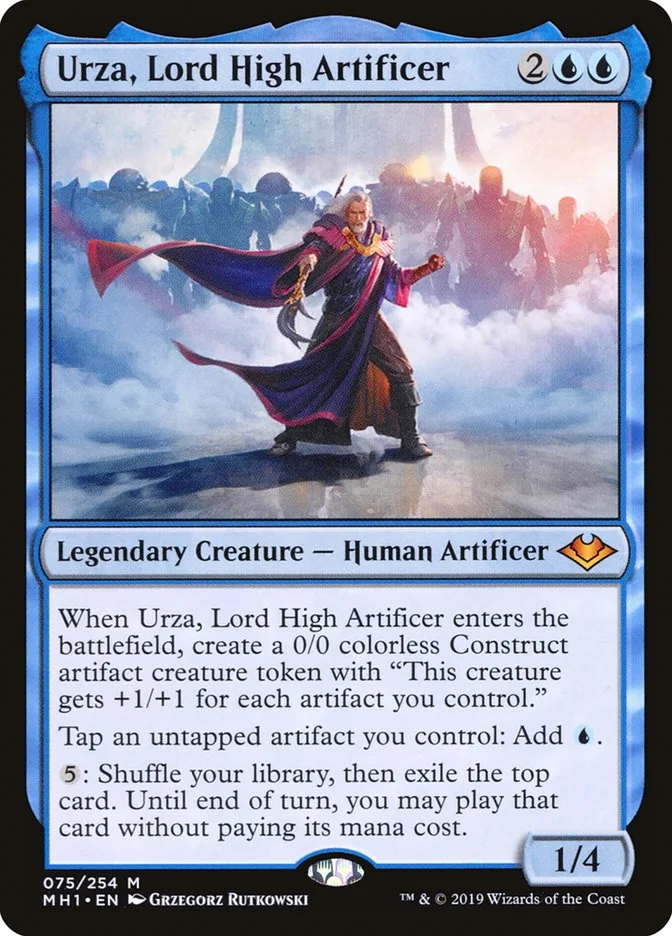 Urza, Lord High Artificer (Modern Horizons) - Magic: The Gathering in TCG Land