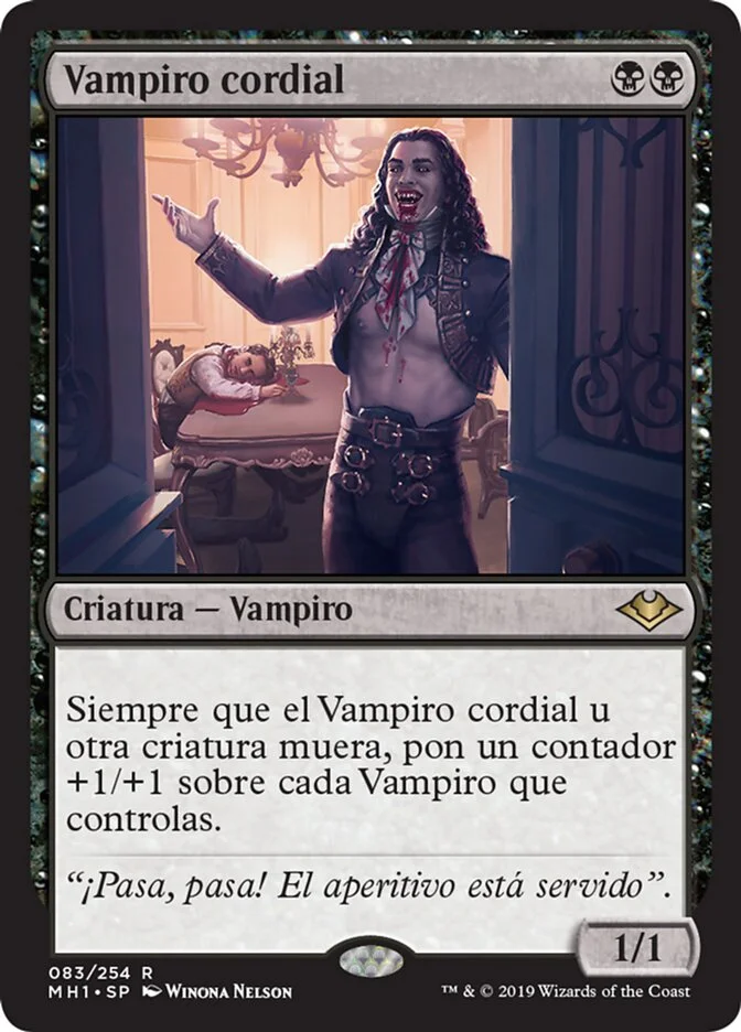Vampiro cordial (Modern Horizons) - Magic: The Gathering in TCG Land