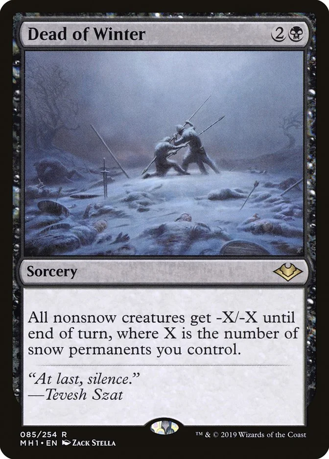Dead of Winter (Modern Horizons) - Magic: The Gathering in TCG Land