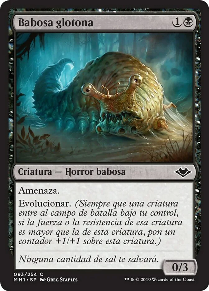 Babosa glotona (Modern Horizons) - Magic: The Gathering in TCG Land México