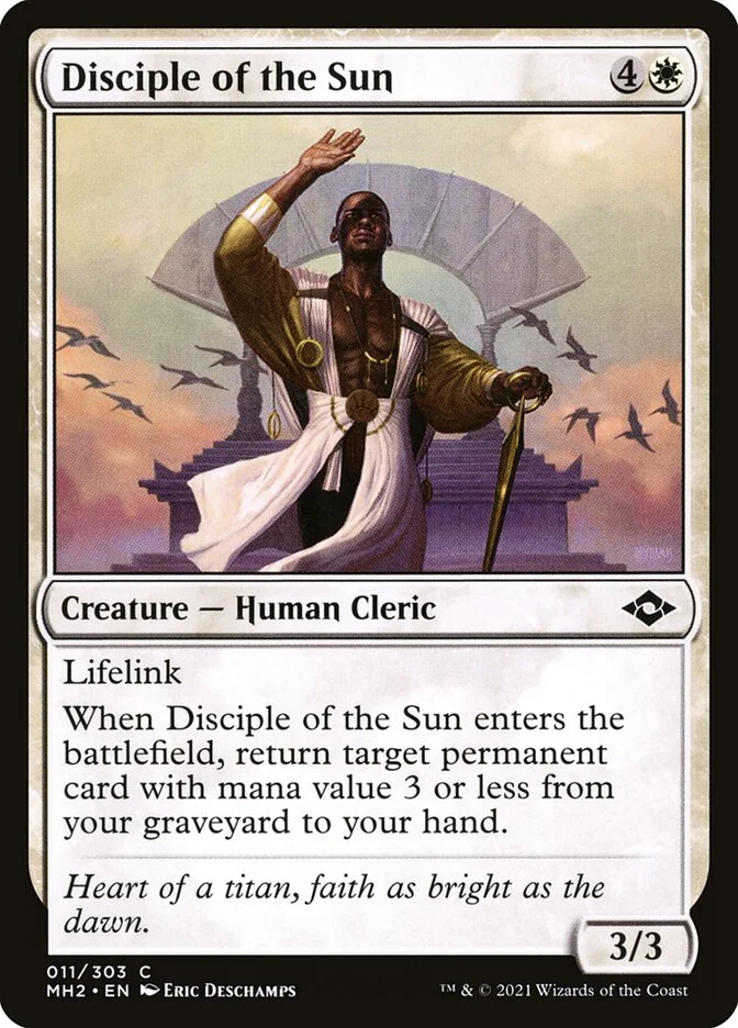 Disciple of the Sun (Modern Horizons 2) - Magic: The Gathering in TCG Land