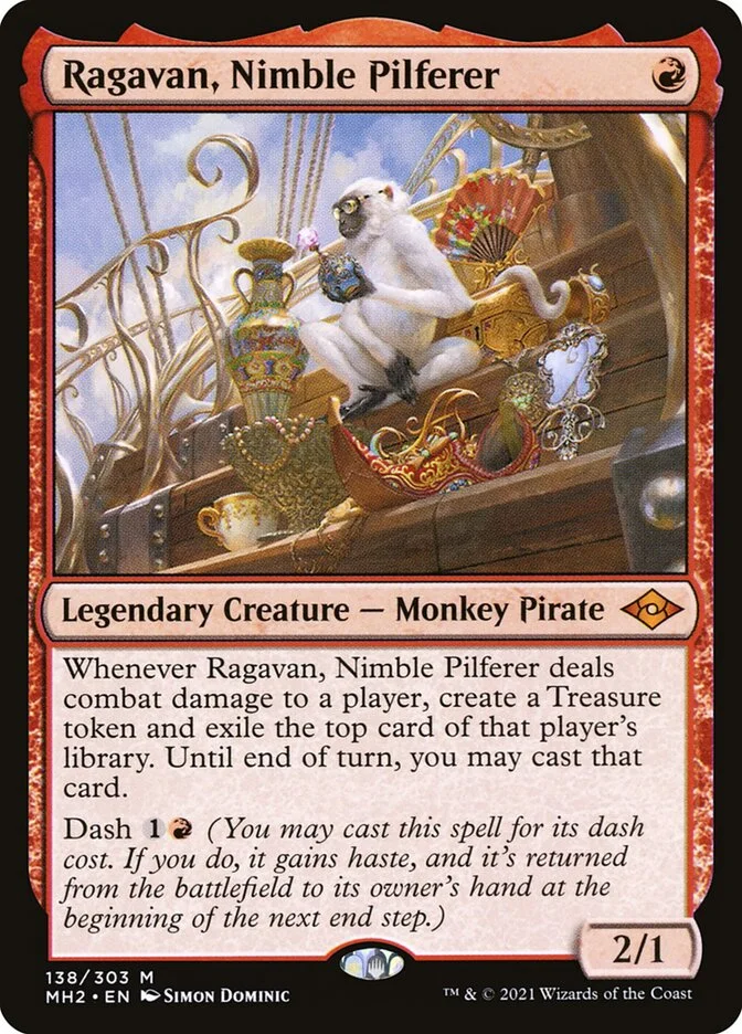 Ragavan, Nimble Pilferer (Modern Horizons 2) - Magic: The Gathering in TCG Land