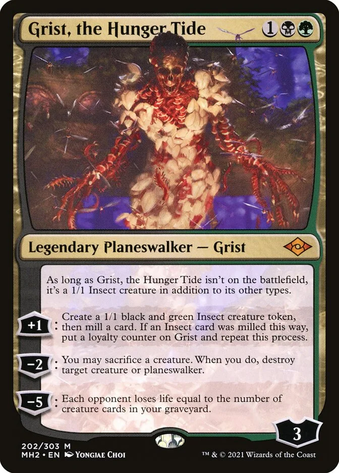 Grist, the Hunger Tide (Modern Horizons 2) - Magic: The Gathering in TCG Land