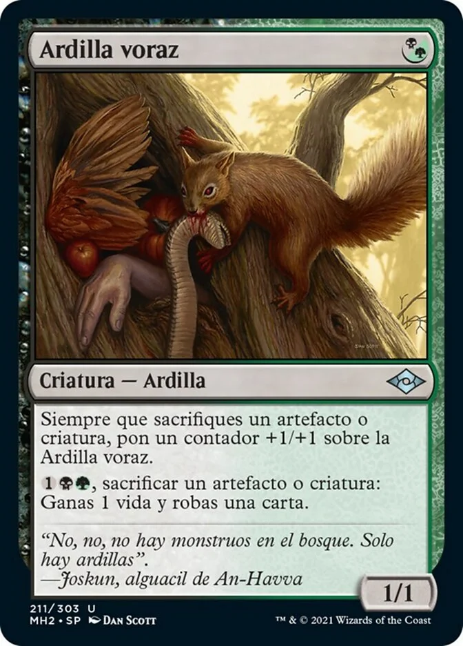 Ardilla voraz (Modern Horizons 2) - Magic: The Gathering in TCG Land